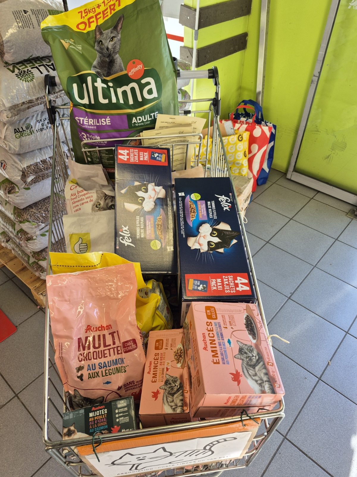 Pour information Collecte du matin à AUCHAN le 6 décembre 2025